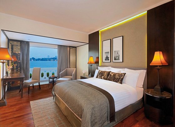 Anantara Riverside Bangkok Resort - Wohnbeispiel Deluxe River Front (Zimmercodierung UD4)