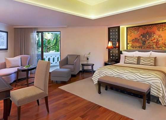 Anantara Riverside Bangkok Resort - Wohnbeispiel Junior Suite (Zimmercodierung JB1)