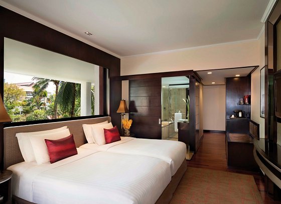 Anantara Riverside Bangkok Resort - Wohnbeispiel Junior River View Suite (Zimmercodierung JD2)