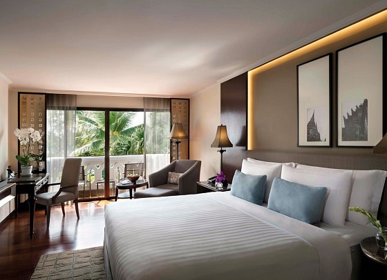 Anantara Riverside Bangkok Resort - Wohnbeispiel Deluxe (Zimmercodierung UD1)