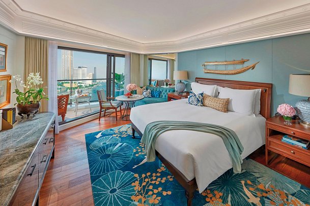 Mandarin Oriental, Bangkok - Deluxe Balcony (Zimmercodierung UD2)