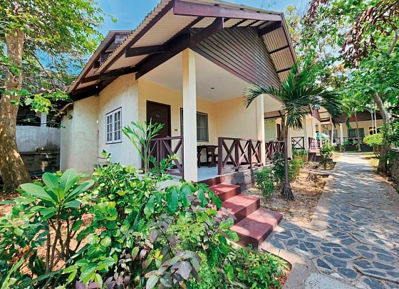 Pattaya Garden Resort - Wohnbeispiel Standard Bungalow (Zimmercodierung BG1)
