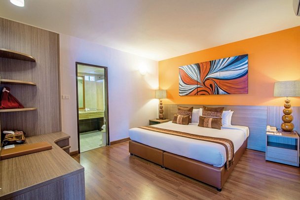 Golden Beach Cha Am Hotel - Wohnbeispiel Executive Family Ocean View Suite (Zimmercodierung WI1)