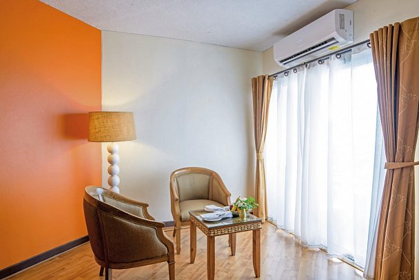 Golden Beach Cha Am Hotel - Wohnbeispiel Deluxe Sea View (Zimmercodierung UDM)