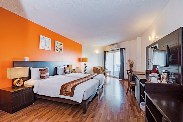 Golden Beach Cha Am Hotel - Wohnbeispiel Premier Sea View (Zimmercodierung UMM)