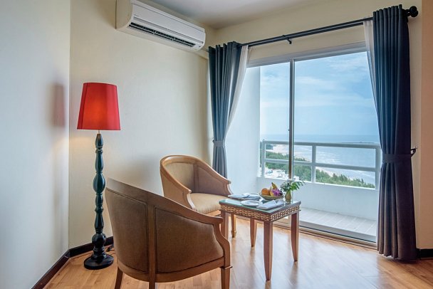Golden Beach Cha Am Hotel - Wohnbeispiel Premier Sea View (Zimmercodierung UMM)