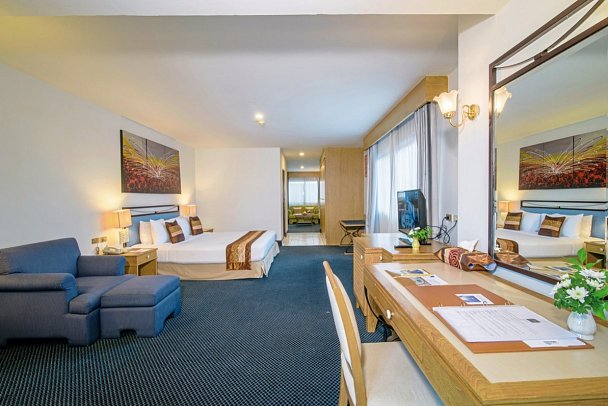 Golden Beach Cha Am Hotel - Wohnbeispiel Golden Two View Suite (Zimmercodierung WB1)