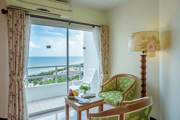 Golden Beach Cha Am Hotel - Wohnbeispiel Golden Two View Suite (Zimmercodierung WB1)