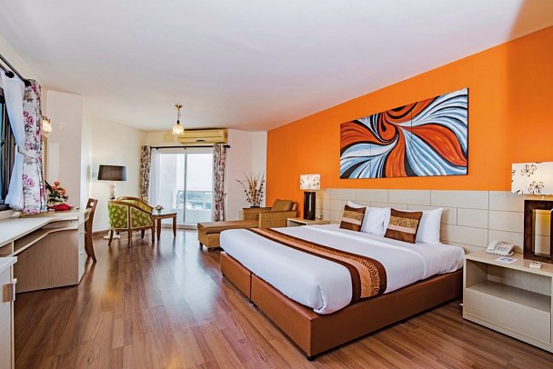 Golden Beach Cha Am Hotel - Wohnbeispiel Golden Premier Two View Suite (Zimmercodierung WB2)