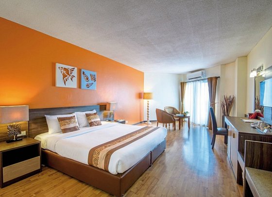 Golden Beach Cha Am Hotel - Wohnbeispiel Deluxe Sea View (Zimmercodierung UDM)