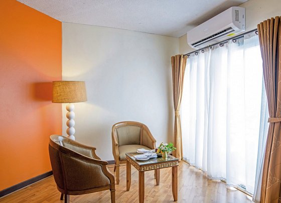 Golden Beach Cha Am Hotel - Wohnbeispiel Deluxe Sea View (Zimmercodierung UDM)