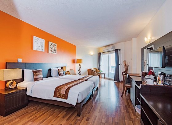 Golden Beach Cha Am Hotel - Wohnbeispiel Premier Sea View (Zimmercodierung UMM)