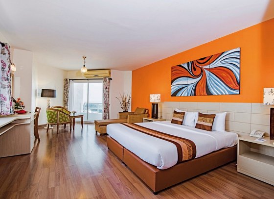 Golden Beach Cha Am Hotel - Wohnbeispiel Golden Premier Two View Suite (Zimmercodierung WB2)