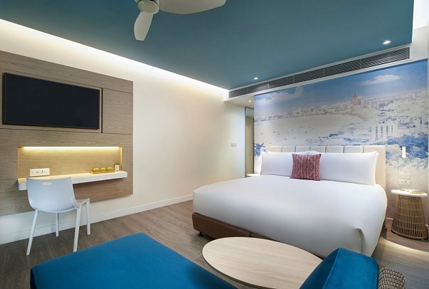 OZO North Pattaya - Wohnbeispiel Deluxe Ocean View (Zimmercodierung UDM)