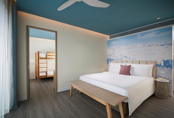 OZO North Pattaya - Wohnbeispiel Superior Family (Zimmercodierung FS1)