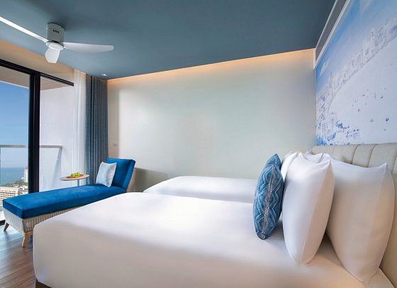 OZO North Pattaya - Wohnbeispiel Deluxe Ocean View (Zimmercodierung UDM)