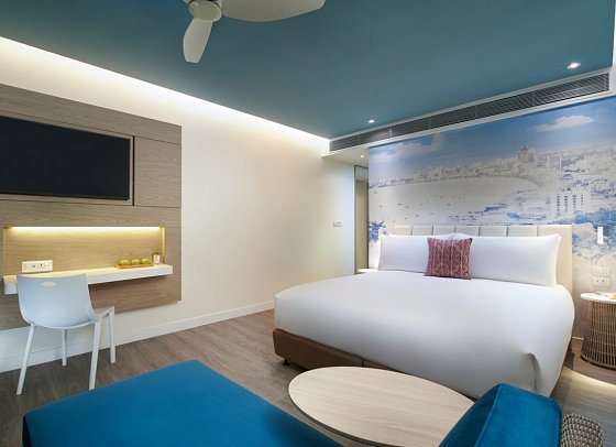 OZO North Pattaya - Wohnbeispiel Deluxe Ocean View (Zimmercodierung UDM)