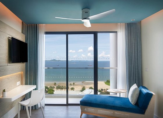 OZO North Pattaya - Wohnbeispiel Deluxe Ocean View (Zimmercodierung UDM)