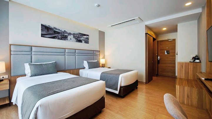 Canalis Suvarnabhumi Airport Hotel - Wohnbeispiel Deluxe (Zimmercodierungen UD1 & UDP)