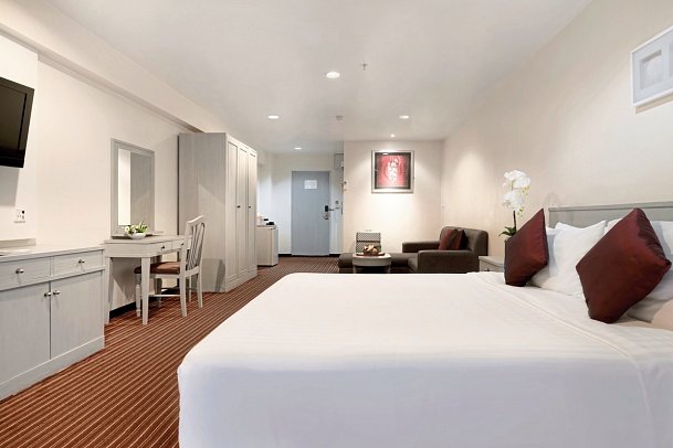 Furama Silom Bangkok - Wohnbeispiel Superior (Zimmercodierung US1)