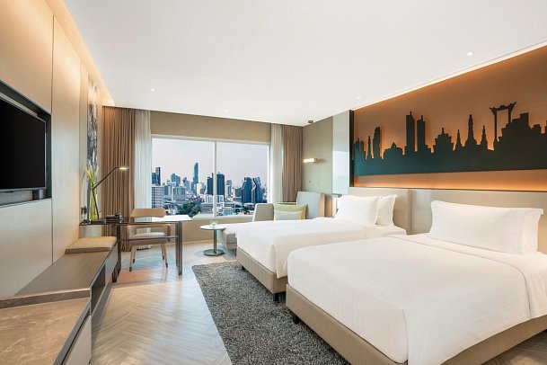 Pathumwan Princess Hotel - Wohnbeispiel Deluxe Classic (Zimmercodierung UD1)