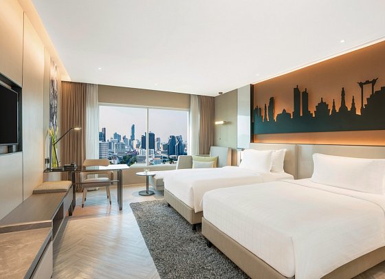 Pathumwan Princess Hotel - Wohnbeispiel Deluxe Classic (Zimmercodierung UD1)
