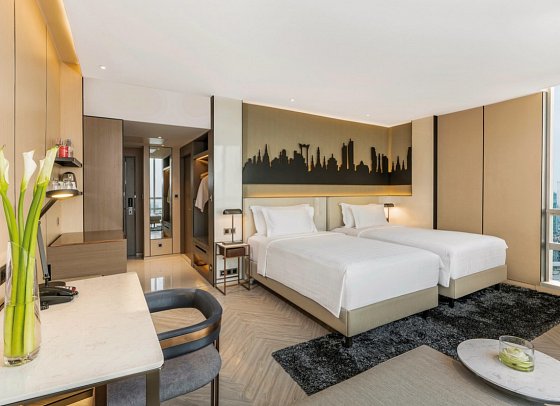 Pathumwan Princess Hotel - Wohnbeispiel Grand Deluxe Corner (Zimmercodierung UD2)