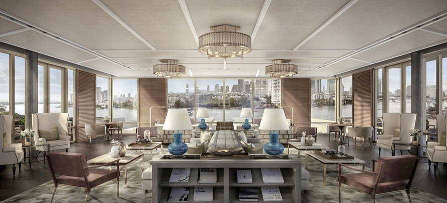 Capella Bangkok - Living Room