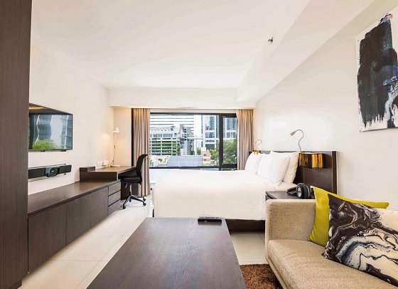 Maitria Hotel Sukhumvit 18 - A Chatrium Collection - Wohnbeispiel Studio Superior (Zimmercodierung SS1)