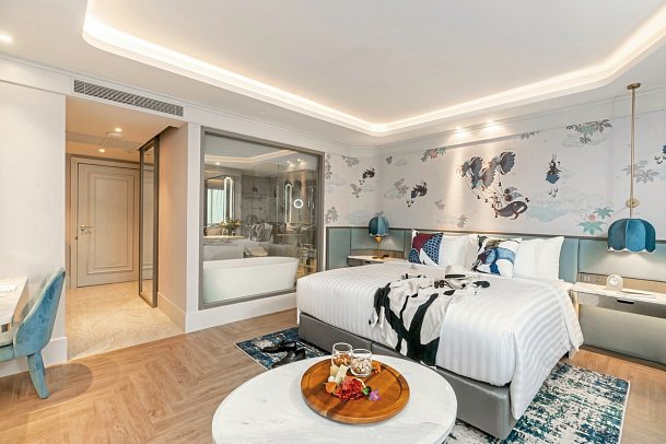 The Salil Hotel Riverside Bangkok - Wohnbeispiel Deluxe River View (Zimmercodierung UD3)