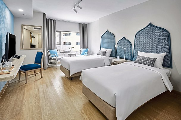 56 Surawong Hotel Bangkok - Wohnbeispiel Cosy Connect (Zimmercodierung UB3)