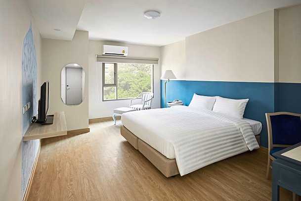 56 Surawong Hotel Bangkok - Wohnbeispiel Standard (Zimmercodierung UG1)