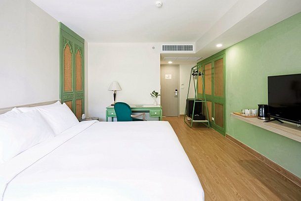 56 Surawong Hotel Bangkok - Wohnbeispiel Comfy (Zimmercodierung UB2)