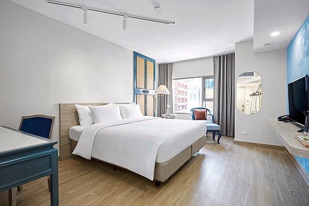 56 Surawong Hotel Bangkok - Wohnbeispiel Cosy Connect (Zimmercodierung UB3)