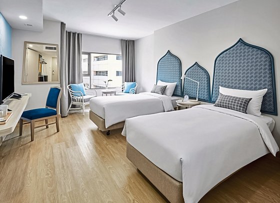 56 Surawong Hotel Bangkok - Wohnbeispiel Cosy Connect (Zimmercodierung UB3)