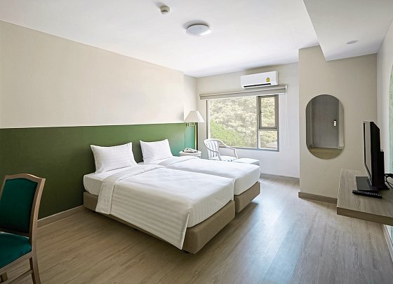 56 Surawong Hotel Bangkok - Wohnbeispiel Standard (Zimmercodierung UG1)