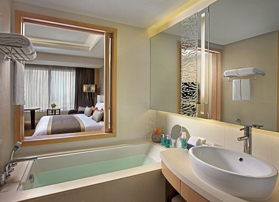 Amari Bangkok - Badbeispiel Grand Deluxe (Zimmercodierung UD2)