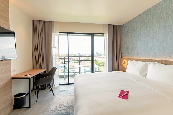 GLOW Bangkok Riverside - Wohnbeispiel Deluxe Premier (Zimmercodierung UM1)