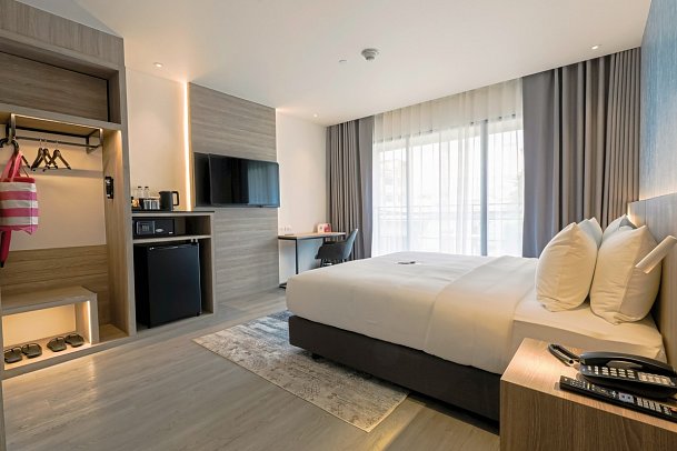 GLOW Bangkok Riverside - Wohnbeispiel Superior (Zimmercodierung US1)