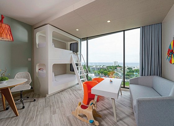 Holiday Inn Resort Vana Nava Hua Hin - Wohnbeispiel Premium Family Ocean View (Zimmercodierung FBO)