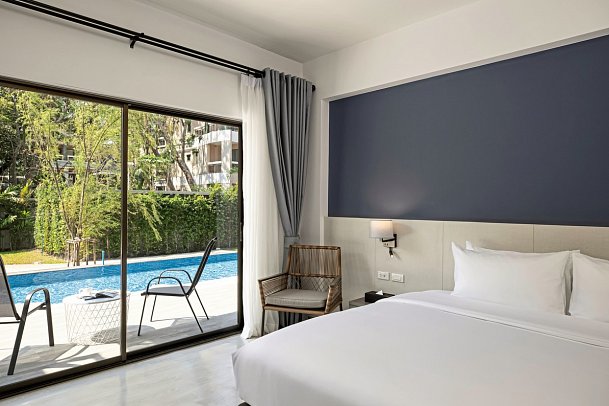 Centara Life Cha-Am Beach Resort Hua Hin - Wohnbeispiel Deluxe Pool Access (Zimmercodierung UDQ)