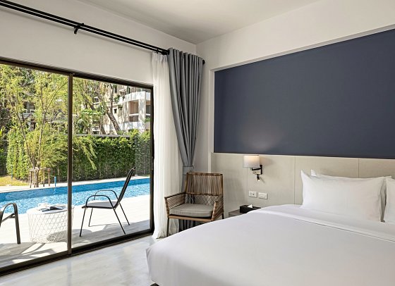 Centara Life Cha-Am Beach Resort Hua Hin - Wohnbeispiel Deluxe Pool Access (Zimmercodierung UDQ)