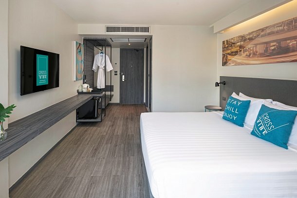 Cross Vibe Bangkok Sukhumvit - Wohnbeispiel Standard Double (Zimmercodierung DB1)