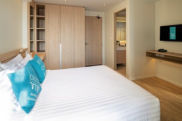 Cross Vibe Bangkok Sukhumvit - Wohnbeispiel Studio (Zimmercodierung SB1)