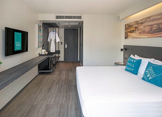 Cross Vibe Bangkok Sukhumvit - Wohnbeispiel Standard Double (Zimmercodierung DB1)