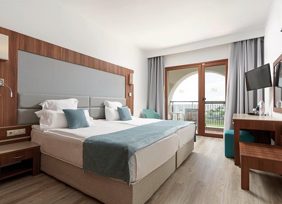 Alua Helios Bay - Wohnbeispiel Doppelzimmer Meerblick (Zimmercodierung DBM)