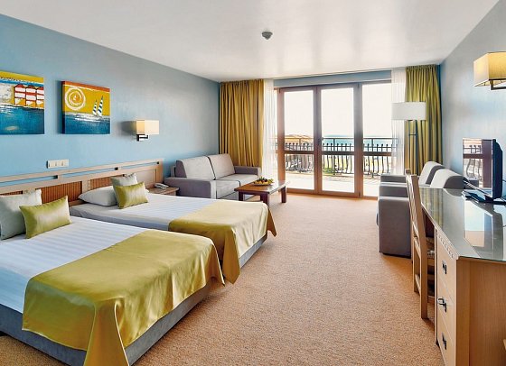 HVD Club Hotel Miramar - Wohnbeispiel Doppelzimmer Meerblick (Zimmercodierung DBM)