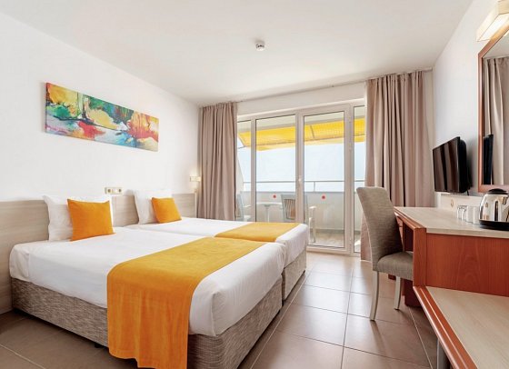 AluaSun Helios Beach - Wohnbeispiel Doppelzimmer Meerblick (Zimmercodierung DBM)