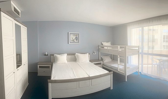 Sineva Beach - Wohnbeispiel Familienzimmer (Zimmercodierung FB1)