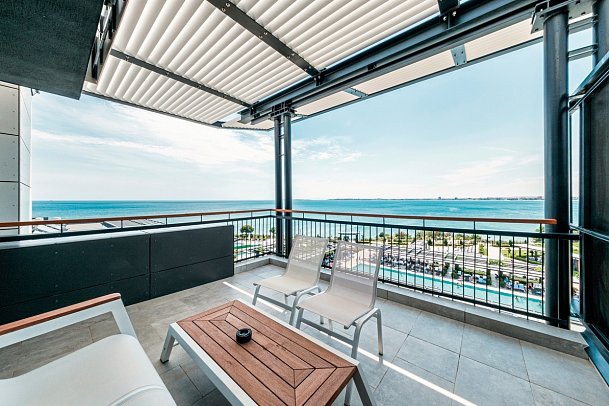 Voya Beach Resort - Wohnbeispiel Doppelzimmer Meerblick (Zimmercodierung DBM)